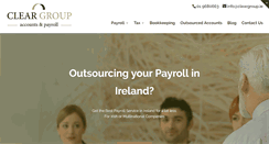 Desktop Screenshot of cleargroup.ie